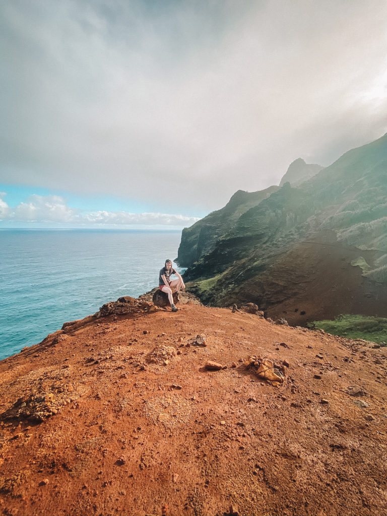 Lookout on Kalalau Trail that took my breath away