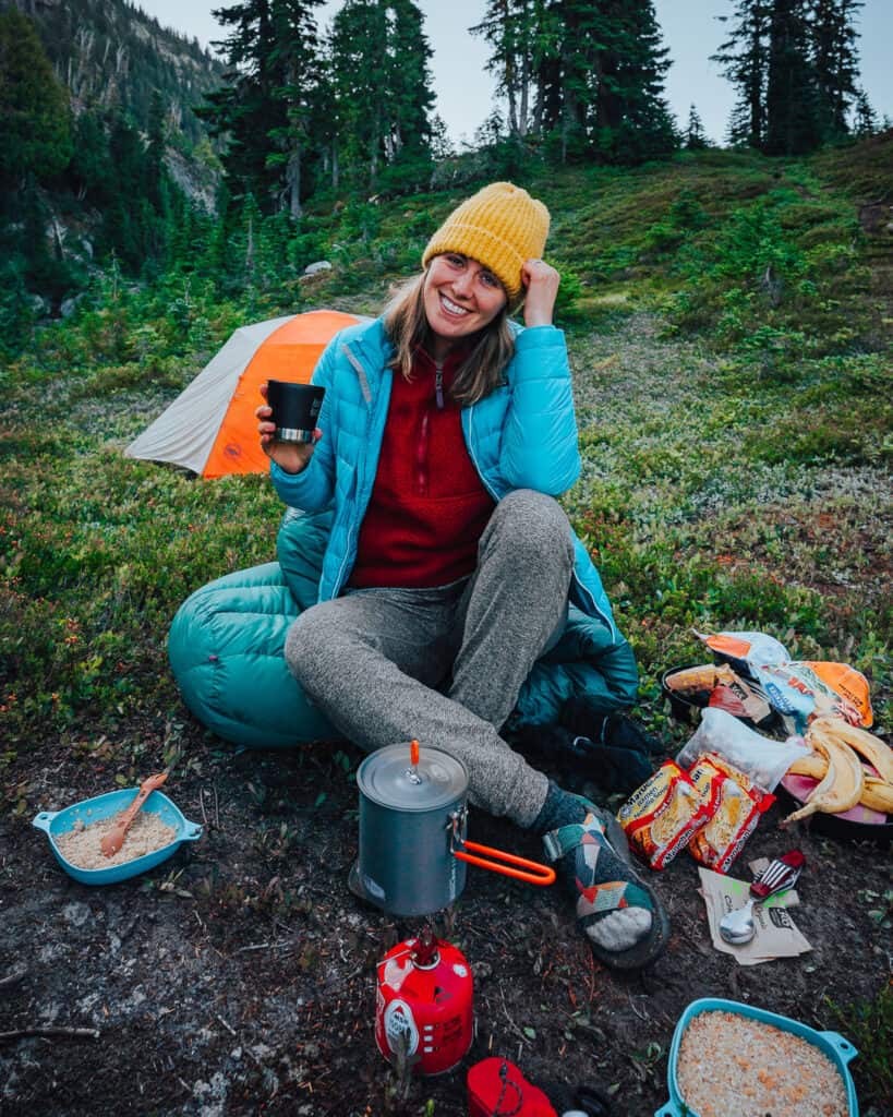 Fueling properly as a woman backpacking