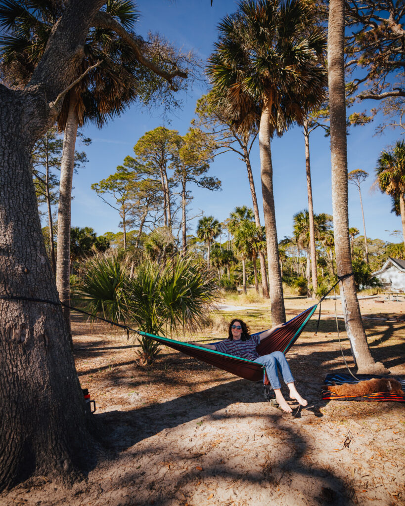 Hammocking at Hunting Island