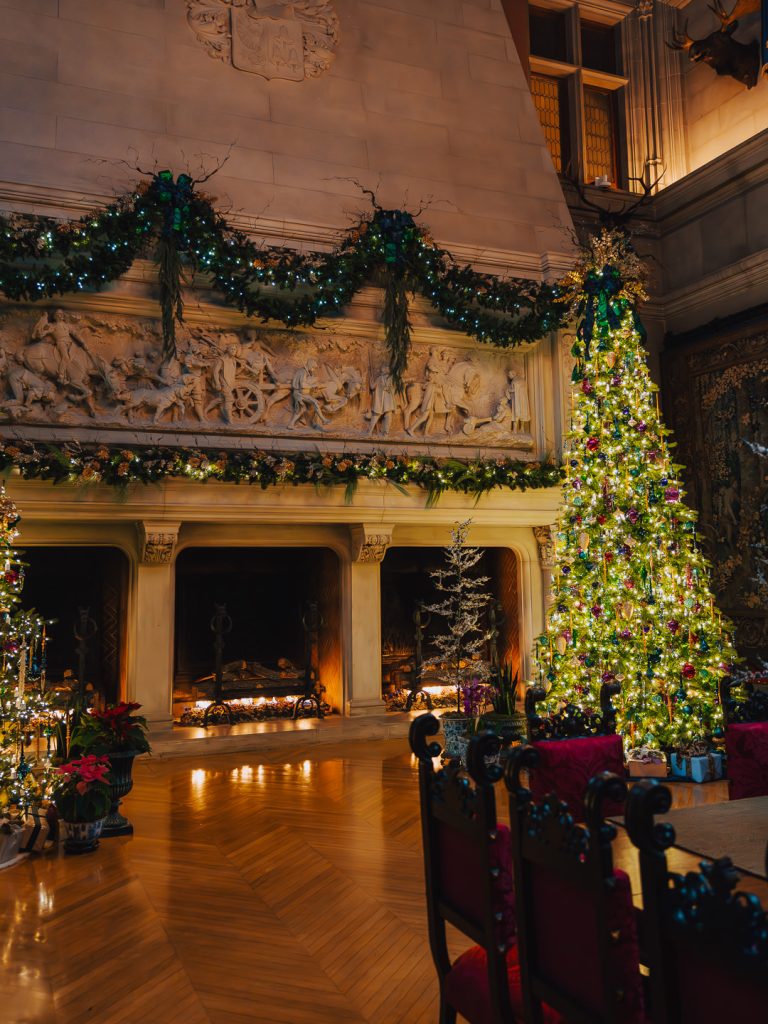 Christmas at Biltmore dining room