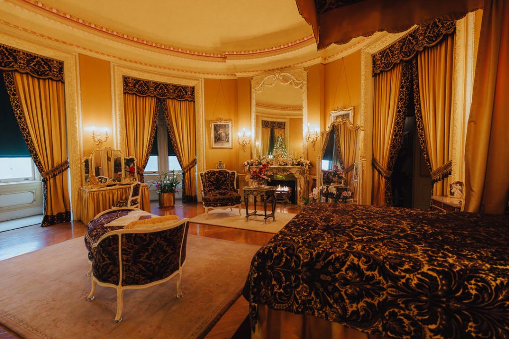 Ladies bedroom at the Biltmore Estate